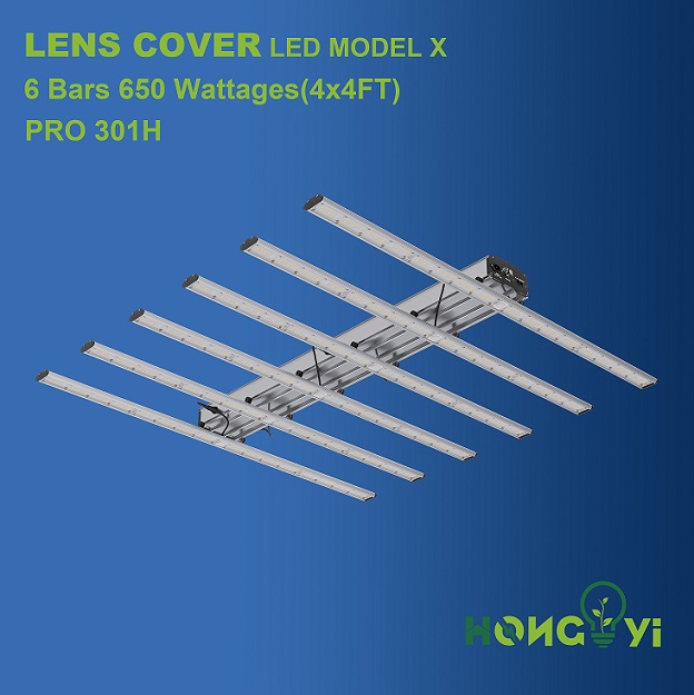 LENS Cover LED Model X 6 bars 650W PRO 301H